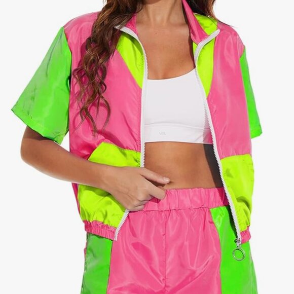 Worn Once! Complete 80's Costume for Women! Size Medium - Picture 1 of 8
